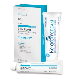 Topical corticosteroid cream for face